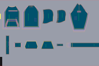 create garment patterns for t shirts jackets hoodies pants and kidswear