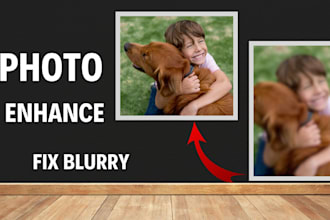 fix blurry photos, upscale and enhance resolution of photos