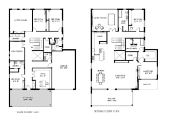 redraw floor plan for real estate agents, property etc