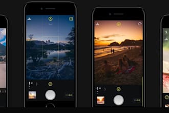 develop camera app face recognition app scanning app