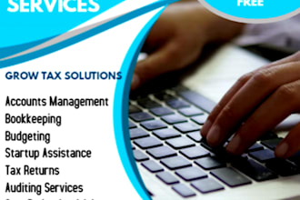 be your expert account manager for bookkeeping and taxation