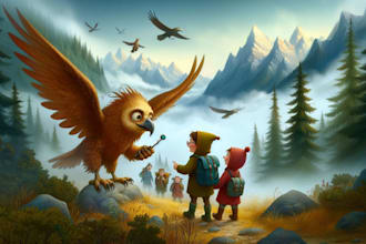 illustrate children story book illustration and book cover