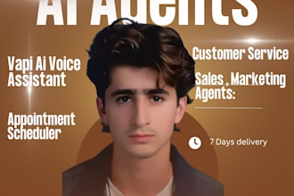 develop vapi ai ,bland agent, calling, ai agent, sales bot