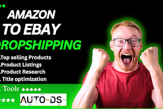 be your ebay vitural assistant dropshipping with auto ds