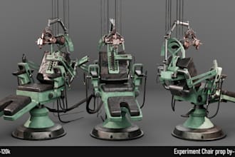 create high quality 3d props for games and animations