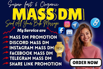 do discord mass dm facebook dms instagram mass dm telegram dms direct message