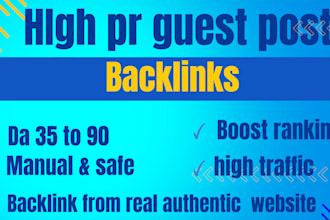 publish guest posts on high authority sites with dofollow links