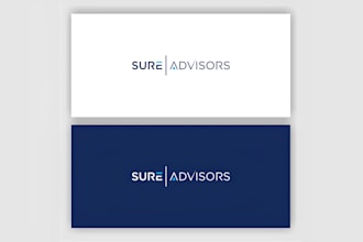do modern minimalist logo design with copyrights for your business or brand