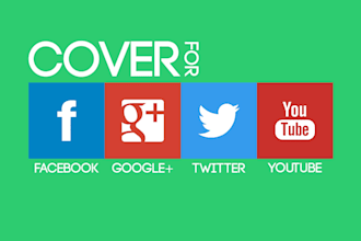 design your facebook, twitter, and linkedin timeline cover