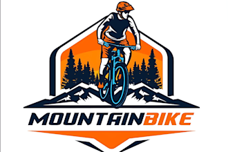 do a motorcycle, automotive or vintage mountain bike logo