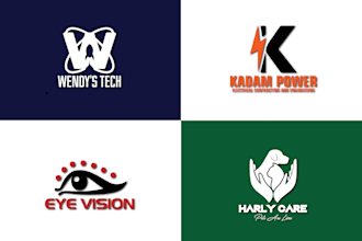 make modern minimalist creative brand logo design