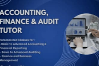 be audit, tax, economics, acca, accounting and finance tutor