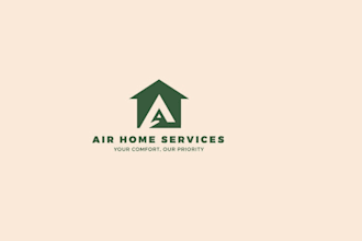 design a modern home logo for your business or brand