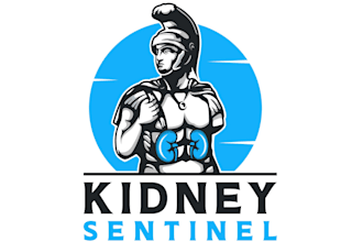 design a modern, creative medical logo for kidney sentinel