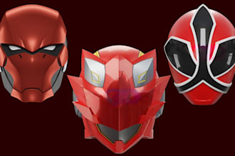 create cosplay helmet 3d mask 3d helmet superhero helmet for printing
