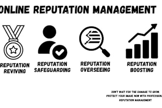 do online reputation management to suppress negative links