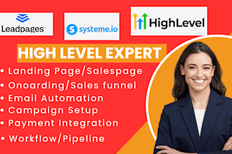 gohighlevel landing page gohighlevel website gohighlevel sales funnel ghl expert