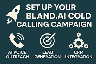 set up bland ai ai cold calling for outbound sales and lead generation