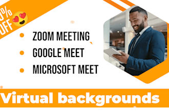 make professional virtual background with me