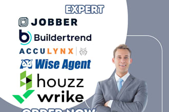 setup procore houzz wiseagent jobber contractor foreman acculynx buildertrend