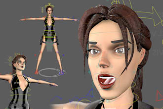 do 3d character rigging in maya blender for game animation unreal unity