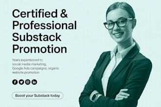 do organic substack article promotion, page link promotion to active audience