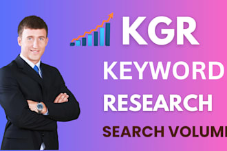 do kgr keyword research to rank your website fast on google