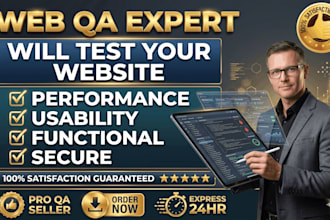 test your website functionality and usability
