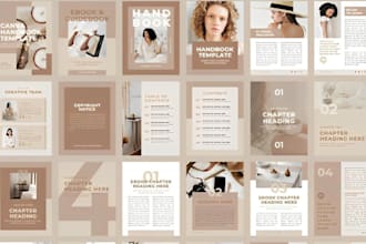 design ebook, lead magnet, canva ebook and workbook in canva