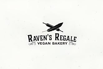 design vegan food,fast food and restaurant logo