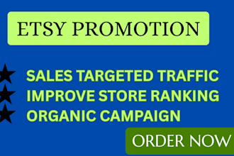 offer etsy shop promotion campaigns designed to increase your sales