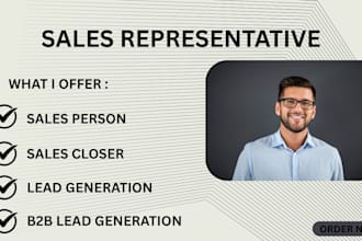be your sales representative sales leads email leads sales person