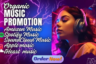 attract 50k music lovers to your spotify music, spotify album, spotify followers