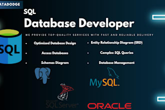 create professional erds and sql queries in access and all dbms