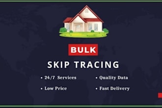 do real estate skip tracing and bulk skip trace by tlo