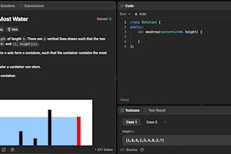 do your java, cpp, go lang, algorithm projects