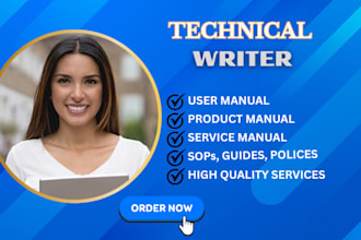 create professional user manuals and technical documentation