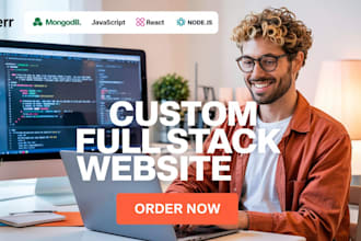 be your full stack developer software crm custom website saas web application