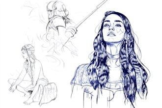 be your digital sketch artist