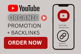 do organic youtube video promotion to gain views and subscribers