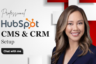 build hubspot landing page, hubspot email automation, hubspot dashboard report