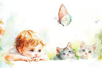 children book illustration and children book illustration