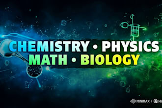 be your online chemistry physics biology math  tutor
