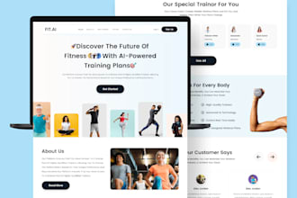 make stunning figma landing page design with the best UI UX