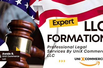 do your complete US llc registration, llc formation, ein and boi setup