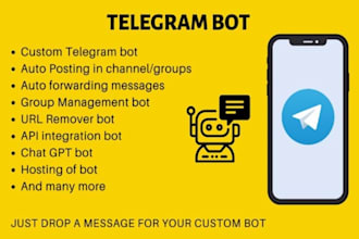 build telegram shop bot, telegram crypto bot, telegram bot, telegram payment bot