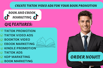 create tiktok video ads for your book promotion
