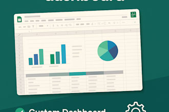 create a custom automated google sheets dashboard for your business