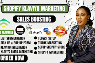 boost shopify sales using klaviyo email marketing klaviyo flows email template