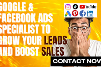 google facebook ads call ads PPC campaign adwords plumber hvac landscaper roofer